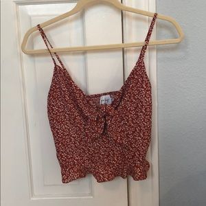 Princess Polly Burnt Orange Tank Top